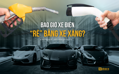 [E] Bao giờ xe điện “rẻ” bằng xe xăng?