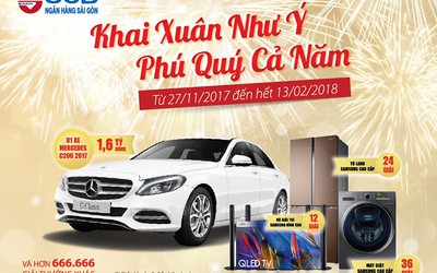 SCB tung khuyến mãi 17 tỷ đồng