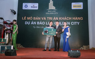 Mở bán thành công 100% sản phẩm dự án Bảo Lộc Golden City