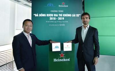 Heineken tiếp tục thực hiện chiến dịch “Đã uống rượu bia thì không lái xe”