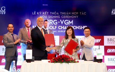 Tập đoàn BRG đồng hành dài hạn cùng giải gôn trẻ BRG - VGM Junior Golf Championship