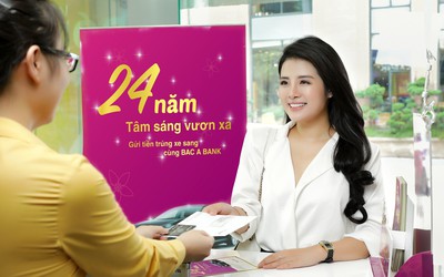 Ngân hàng Bắc Á triển khai chương trình khuyến mại tiền gửi hấp dẫn mừng 24 năm thành lập