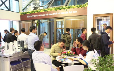 Eurowindow “hút khách” ngày đầu triển lãm Vietbuild Hà Nội 2019