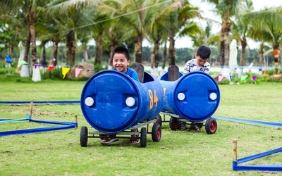 Điểm đến tuyệt vời dịp lễ: Chơi cùng thiên nhiên tại Ecopark