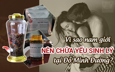 Vì sao nam giới nên chữa yếu sinh lý tại Nhà thuốc Đỗ Minh Đường?