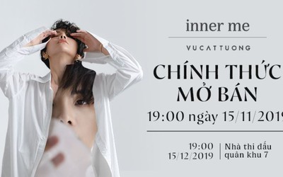 Concert “Inner Me” của Vũ Cát Tường mở bán trên ứng dụng VinID 19h tối nay!