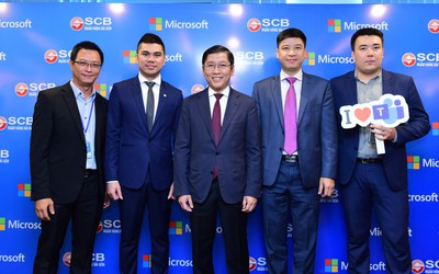 SCB số hóa môi trường làm việc với ứng dụng Microsoft Teams