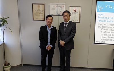 Hiệp hội doanh nghiệp nước ion kiềm Việt Nam hợp tác quốc tế với Nhật Bản