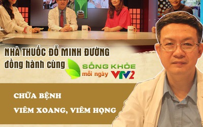 Lương y Đỗ Minh Tuấn tư vấn chữa viêm xoang trong “Sống khỏe mỗi ngày” VTV2