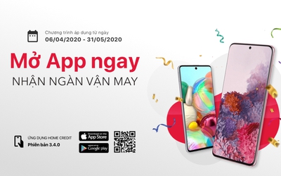 Lướt app an toàn, nhận ngàn quà tặng từ Home Credit