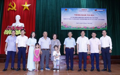 “Quỹ hơn cả tấm lòng” cùng các đơn vị đồng hành trao quà tri ân nhân ngày Thương binh liệt sỹ