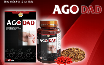 Ago Dad - Hỗ trợ tăng cường sức khỏe sinh sản cho nam giới