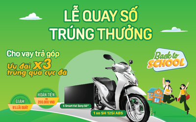 Chúc mừng khách hàng trúng thưởng chương trình khuyến mại của Mcredit