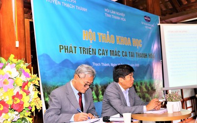 Hội thảo khoa học phát triển cây mắc ca tại Thanh Hóa