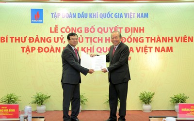 Công bố quyết định bổ nhiệm Chủ tịch HĐTV Tập đoàn Petrovietnam