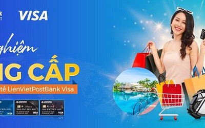 Ra mắt thẻ quốc tế LienVietPostBank Visa