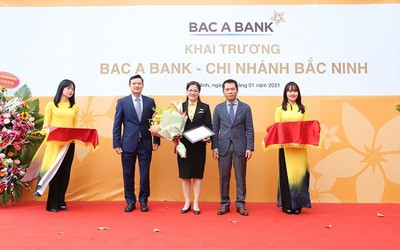 Khai trương chi nhánh mới, BAC A BANK chính thức gia nhập thị trường tài chính Bắc Ninh