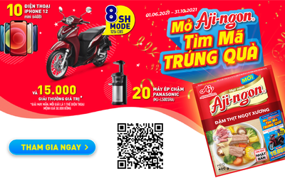 Sôi động chương trình khuyến mãi hè với hơn 15.000 giải thưởng hấp dẫn từ Aji-ngon®