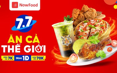 Giãn cách vẫn có thể “Ăn cả thế giới” với loạt ưu đãi trên NowFood