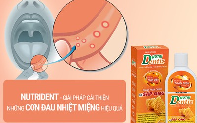 Nutridentiz - Giải pháp cải thiện nhiệt miệng hiệu quả