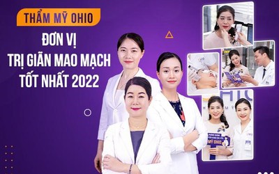 Thẩm mỹ OHIO - Đơn vị trị giãn mao mạch tốt nhất 2022