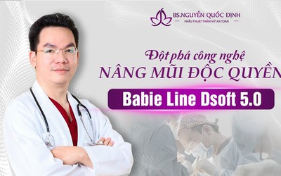 Babie Line Dsoft 5.0 – Công nghệ nâng mũi sụn sườn giúp phái đẹp nâng tầm nhan sắc