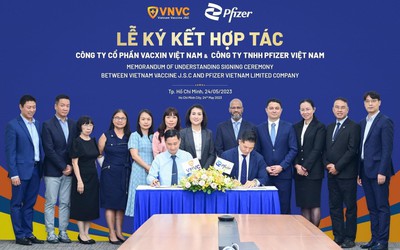 Pfizer Việt Nam ký kết Biên bản ghi nhớ với Công Ty Cổ Phần Vacxin Việt Nam