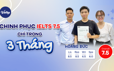 Hành trình chinh phục IELTS 7.5 của chàng sinh viên trường đại học Bách Khoa