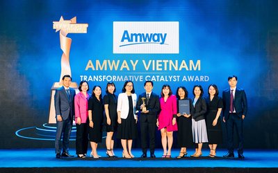 Amway Việt Nam được vinh danh giải thưởng nơi làm việc tốt nhất Châu Á và đội ngũ lãnh đạo đột phá