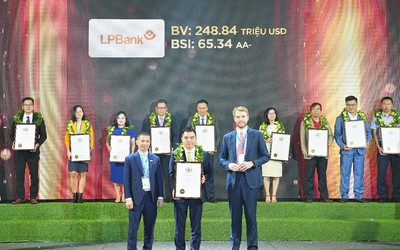 LPBank được vinh danh Top 100 thương hiệu giá trị nhất Việt Nam 2023