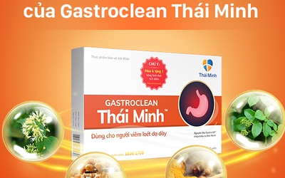 GastroClean Thái Minh – 'Khắc tinh' của trào ngược và viêm loét dạ dày