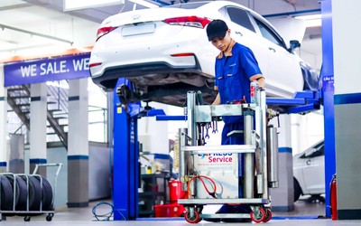 Xưởng dịch vụ chuẩn 3S toàn cầu Hyundai Ngọc An từng bước chinh phục khách hàng