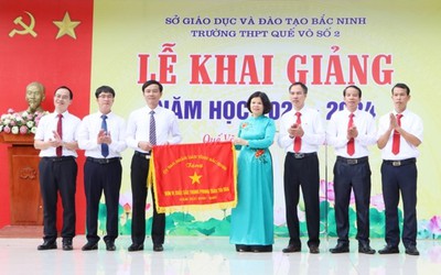 Trường THPT Quế Võ 2: Đơn vị dẫn đầu trong phong trào thi đua dạy tốt – học tốt