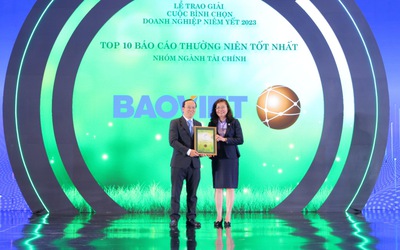 Bảo Việt (BVH): Dẫn đầu tại cuộc bình chọn Doanh nghiệp niêm yết 2023