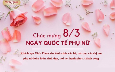 Trải nghiệm ngày Quốc tế Phụ Nữ mùng 8 tháng 3 tại Thành phố Vinh