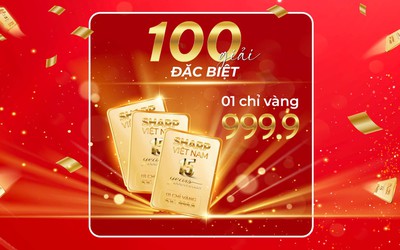 Mừng sinh nhật 15 năm, Sharp tặng vàng tri ân khách hàng