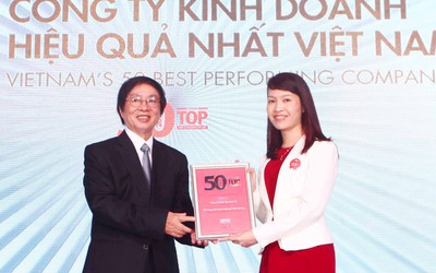 FLC vào Top 50 công ty kinh doanh hiệu quả nhất Việt Nam