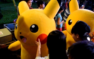 Clip binh đoàn Pikachu siêu dễ thương “hút hồn” giới trẻ Sài Gòn