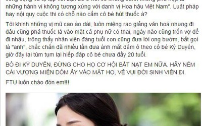 Thưa nữ giảng viên ĐH Ngoại Thương: 'Thương cho roi cho vọt'