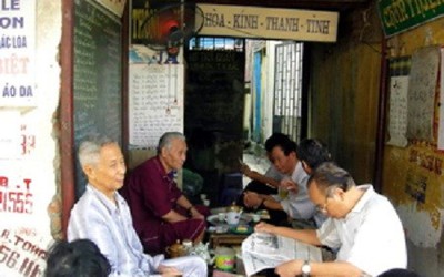 Quán trà mang phong cách dị biệt đất Hà thành