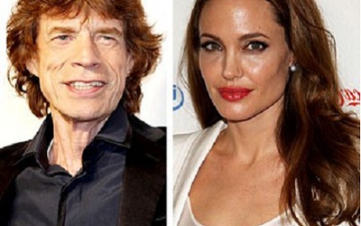 Mick Jagger bị tiết lộ tình đơn phương vô vọng với Angelina Jolie