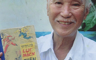 Mua nhà lầu, xe hơi nhờ vẽ bìa truyện chưởng Kim Dung