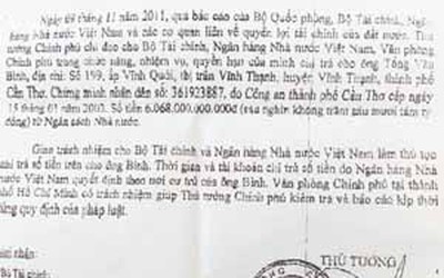 Giả công điện của Thủ tướng để lừa 6.000 tỷ đồng