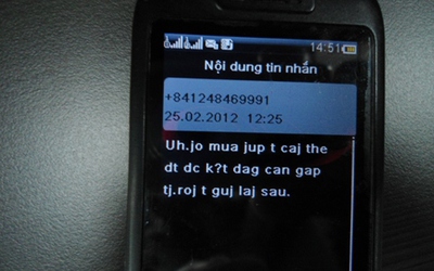 Một thuê bao Vinaphone lừa thẻ điện thoại phóng viên