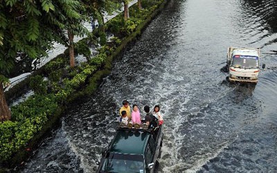 Hình ảnh Bangkok sống chung với lũ