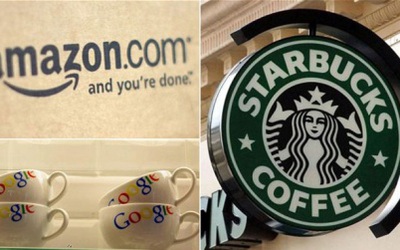 Ba "ông lớn" Starbucks, Google và Amazon bị cáo buộc thuế