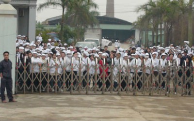 Đình công tại nhà máy đối tác của Samsung, Nokia ở Việt Nam