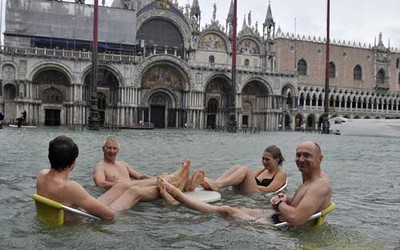 Venice chống chọi với trận lụt lịch sử