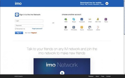 Meebo Messenger đang nâng cấp, hãy thử Imo.im