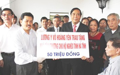 Xây dựng trung tâm khám chữa bệnh Võ Hoàng Yên